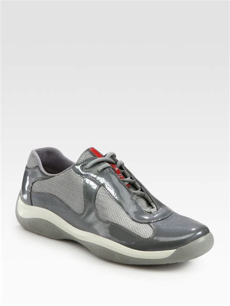 prada americas cup grey|prada americas cup sneakers black.